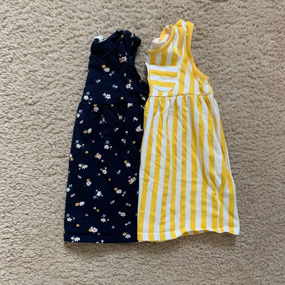 LOT OF 2 EUC H&M sundresses, 9-12 months